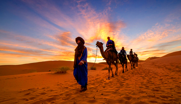 viaggi e tour privati di 2 giorni / 1 notte nel deserto di zagora  da marrakech